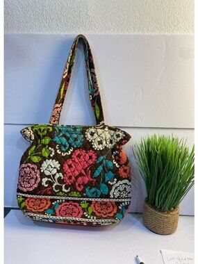 Vera Bradley “Lola” Pattern Shoulder Bag Purse Handbag